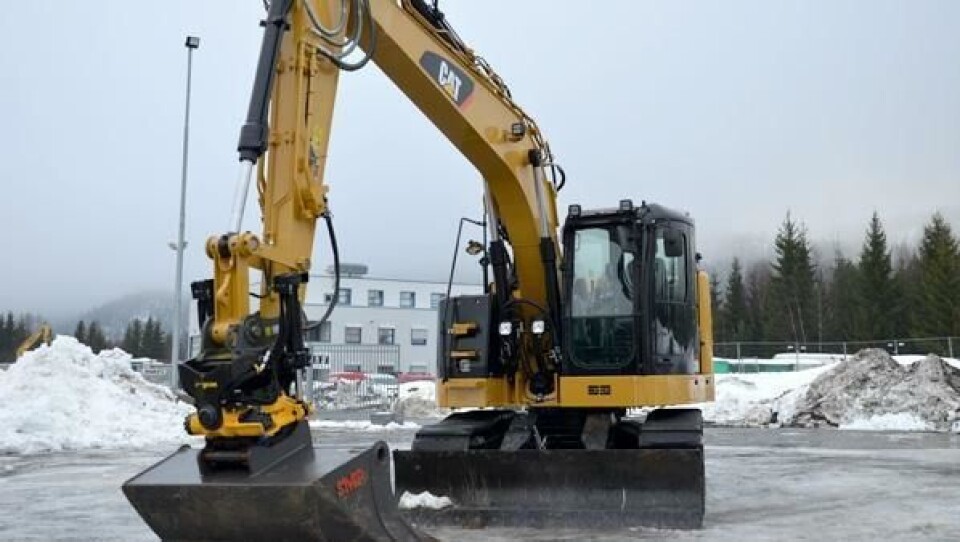 Første Cat 314E L korthekk levert
