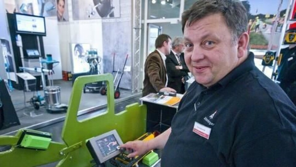 Konrad Bachmaier i Josef Attenberger GmbH er sikker på at DigPilot vil bli en suksess også i Sentral-Europa.