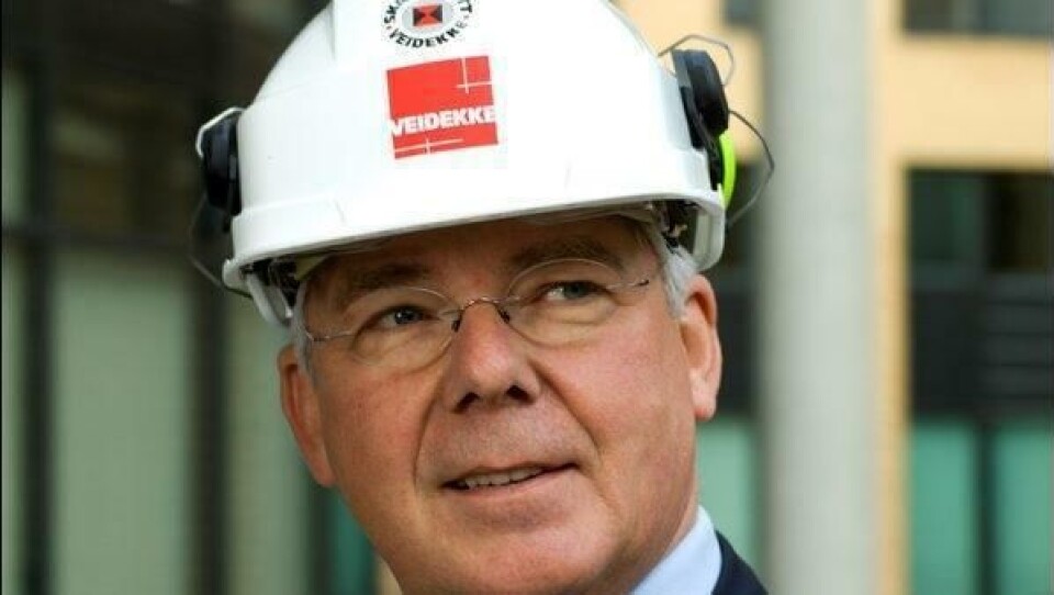 Konsernsjef Terje R. Venold sier seg godt fornøyd med 2012.