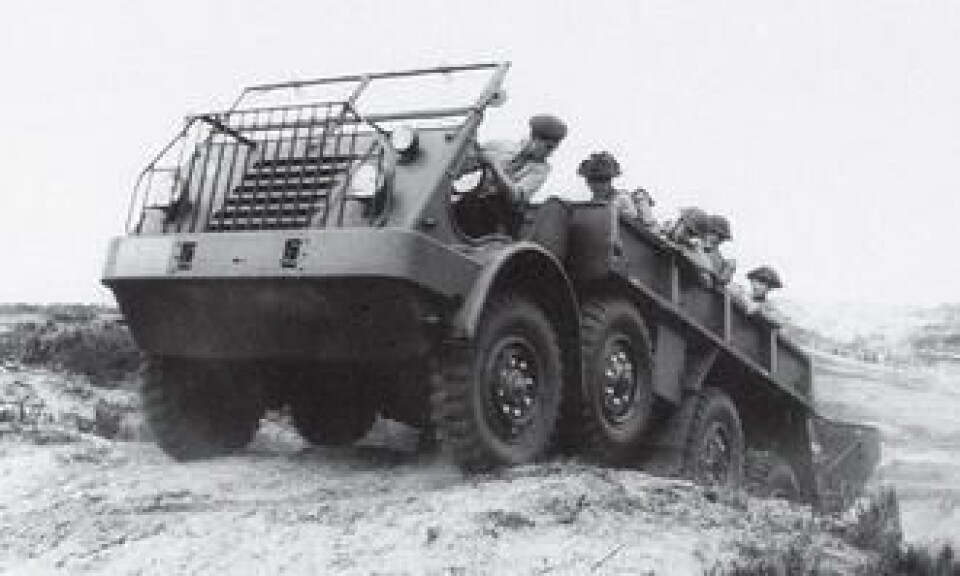 Som for Sisu i Finland var forsvarsordrene viktig for DAF i starten. På bildet en DAF YA328 fra 1952.