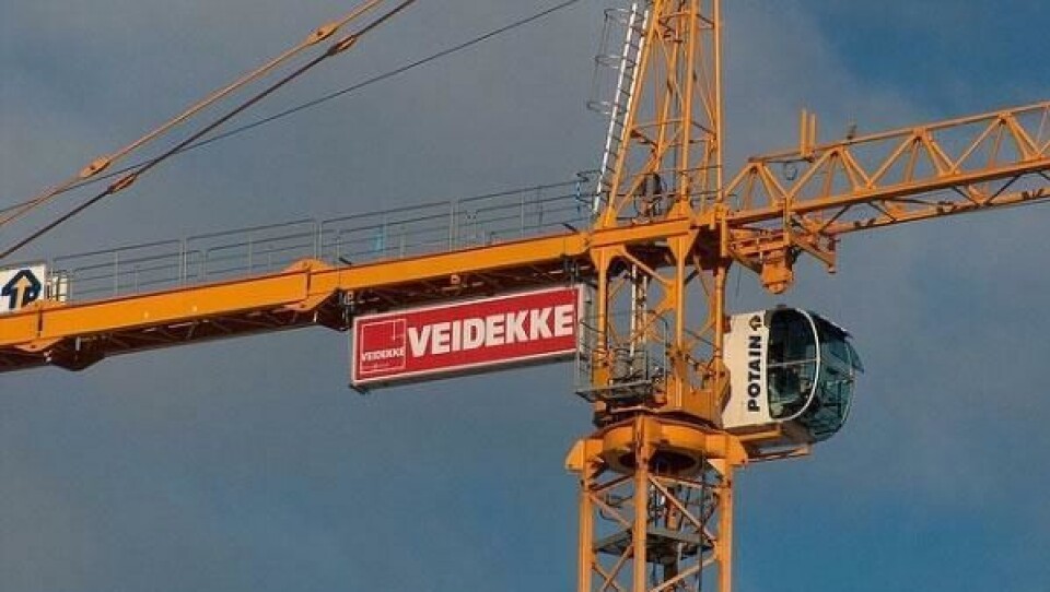 Fortsatt vekst for Veidekke