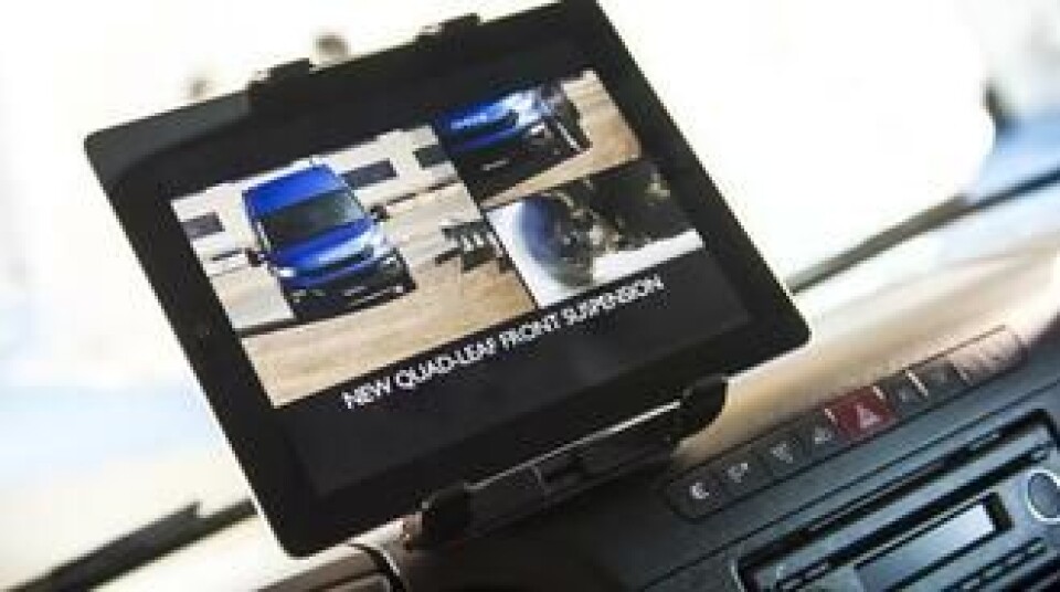 Allerede i november vil Daily komme med den første produktoppdateringen etter lanseringen i juni. Bilen får da blant annet en ny tablet/smarttelefonholder med sentral plassering.