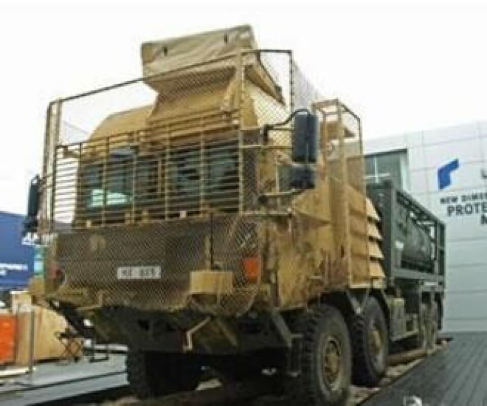 Alle HX-typene er forberedt for pansring eller annen type beskyttelse.