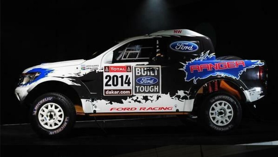 Ford klar for 2014 Dakar