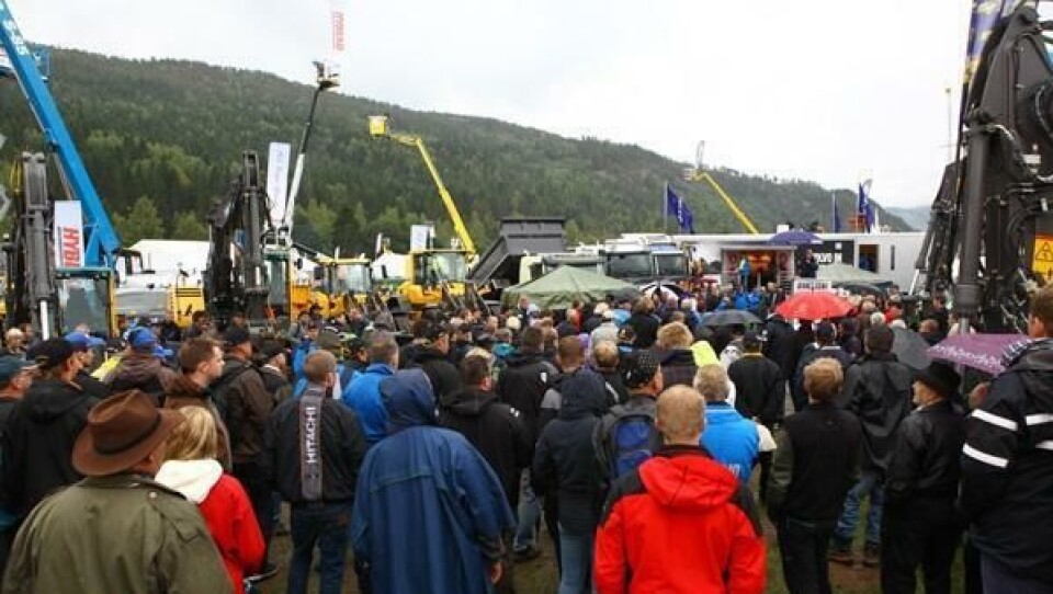 Folkefest hos Volvo Maskin