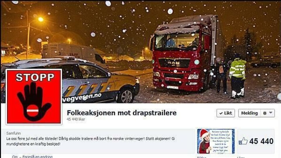 Folkeaksjon mot drapstrailere