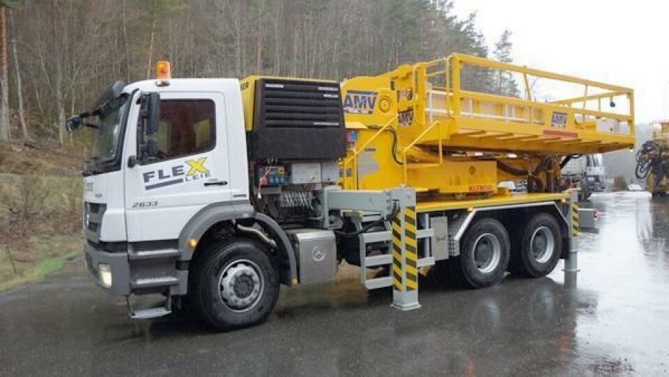 Flexleie overtar utleiemaskiner fra AMV/Tunnel Support