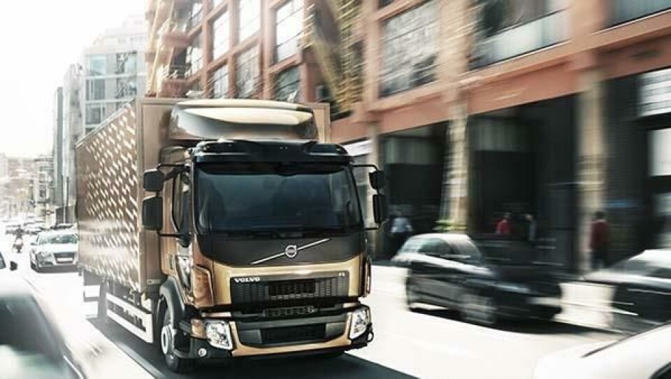 Volvo FL blir nå å få med 4-sylindret motor på biler med totalvekt opp til 16 tonn.