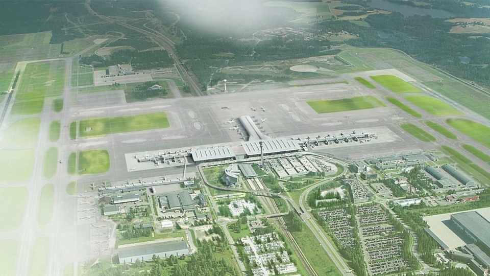 Nye Gardermoen skal stå ferdig i 2017, og får blant annet en ny avgangshall og en ny pir.