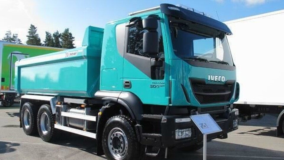 Iveco nyttekjøretøy, her representert ved anleggsbilen Trakker, har selskap med en lang rekke andre produktgrupper i det nye konsernet CNH Industrial.