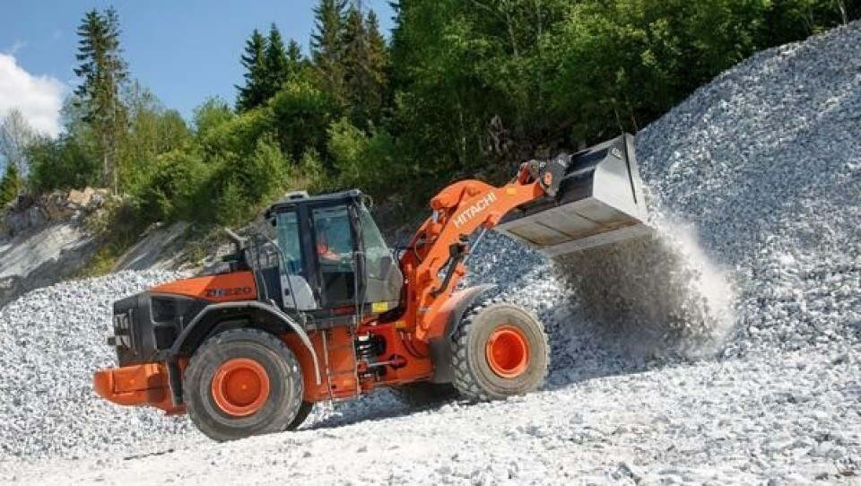 Europas første ZW220-5 til Norge