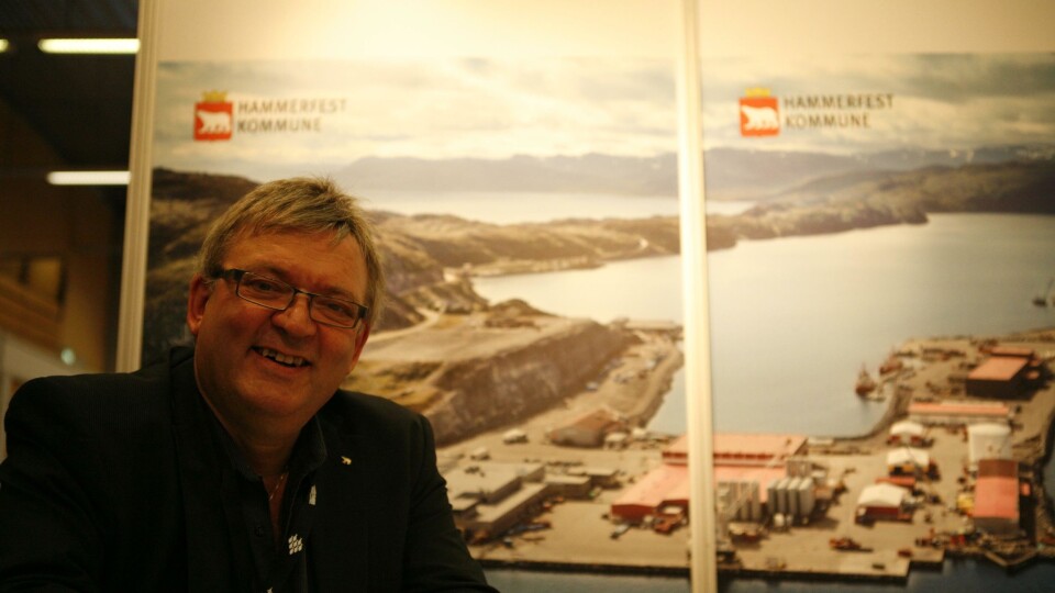 Havnedirektør Per-Åge Hansen i Hammerfest er i utviklingsmodus.