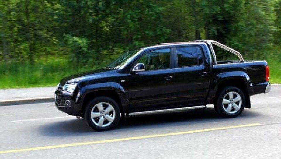 Håkonsen og Sukke Landskapsentreprenør har blant annet kjøpt Volkswagen Amarok.