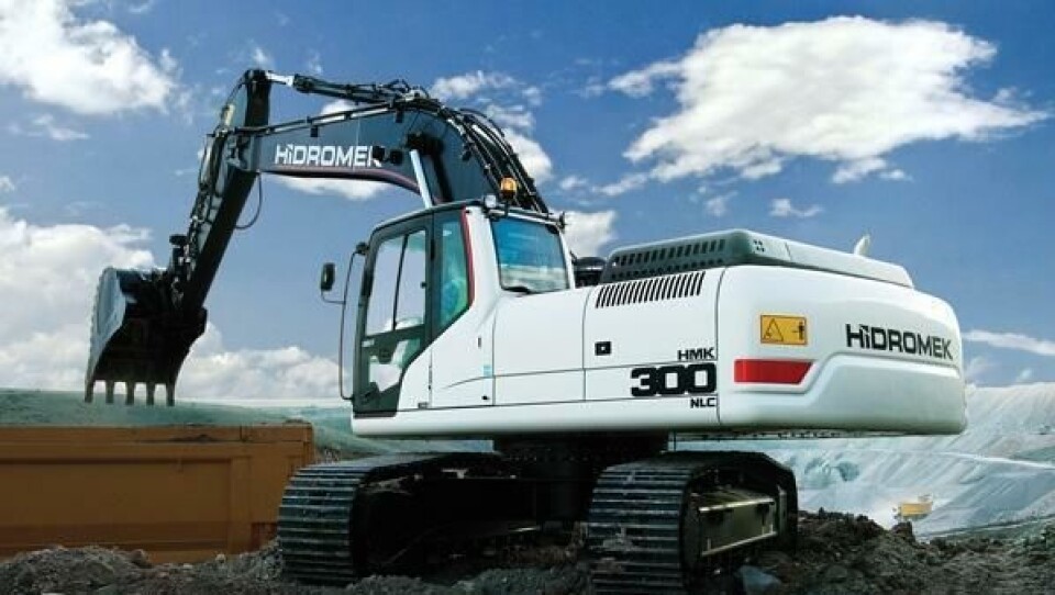 Elverum Maskin skal blant annet selge Hidromek-maskiner.