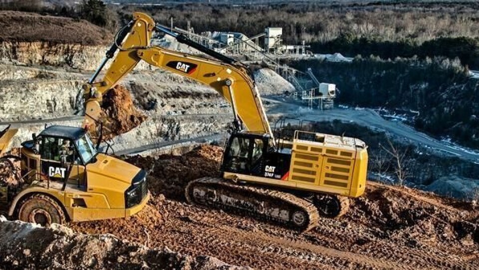 En Cat 374FL gravemaskin er bestilt av TT Anlegg.