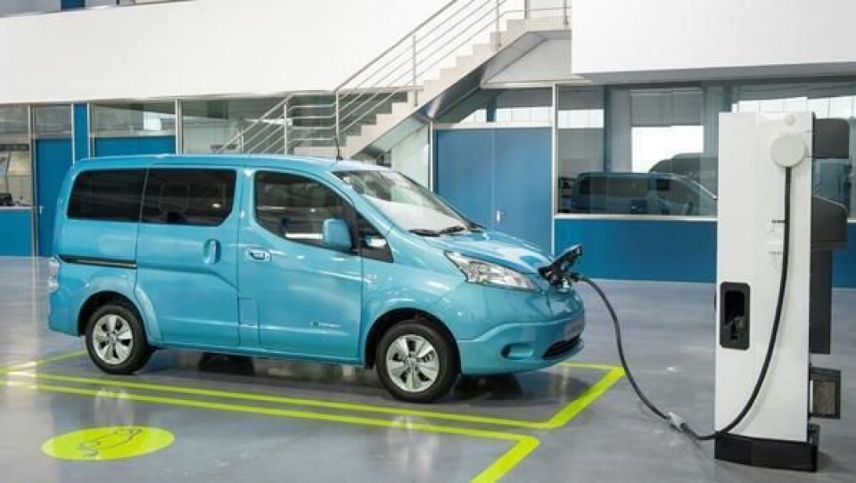 Leaf har fått en storebror; den elektriske varebilen e-NV200.