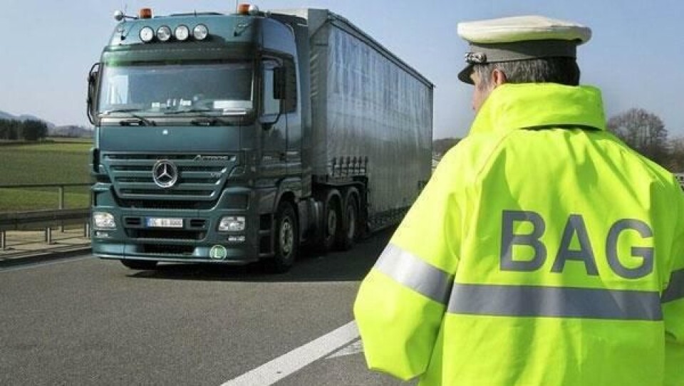 Bundesamt des Güterverkehr i Tyskland avdekker urovekkende forhold når det gjelder lastebiler fra deler av Øst-Europa.
