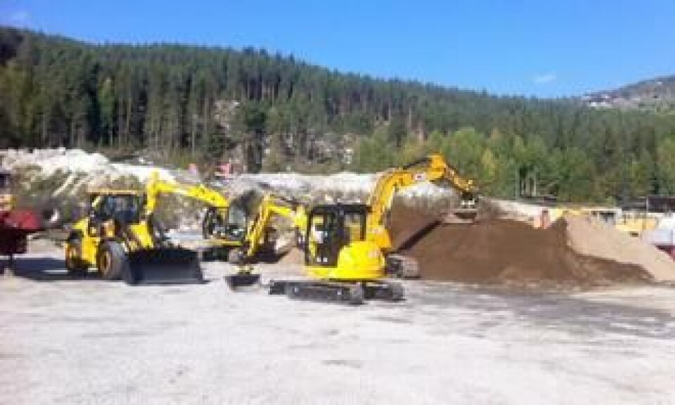 Demodager på JCB-maskiner