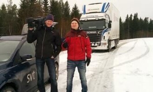 Ved denne stoppen dukket SVT opp. Ved denne stoppen dukket SVT opp.