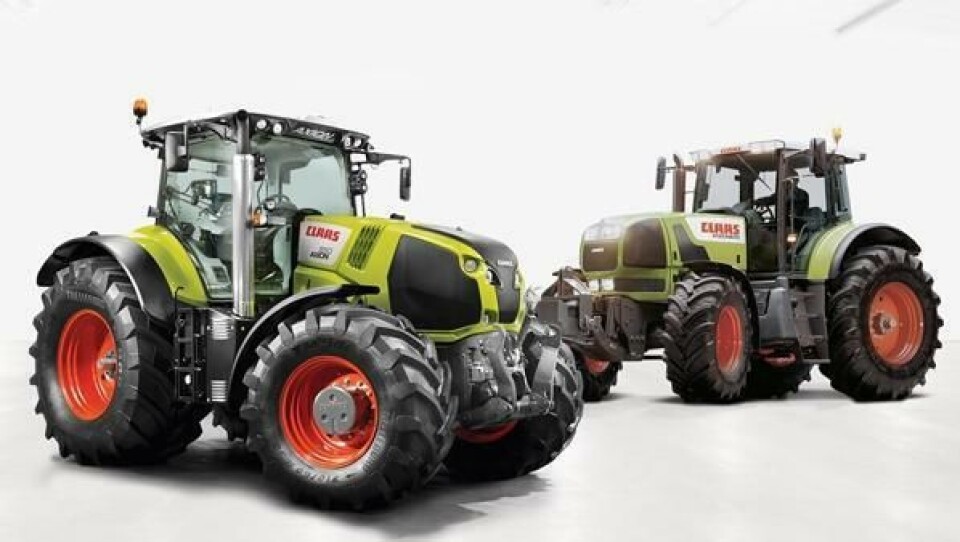 CLAAS har nådd en milepæl, traktor nr. 100.000 rullet nylig ut fabrikkporten.