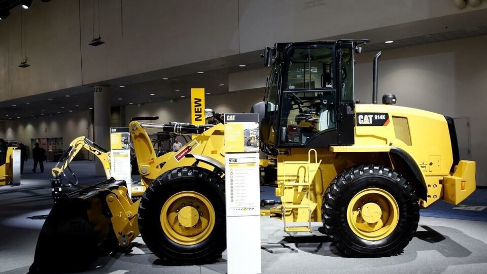 Cat 914K ble vist for første gang under Conexpo-messen i Las Vegas.