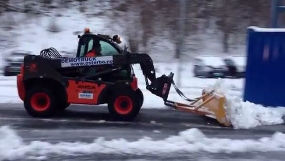 Brøyting «Østerbø Maskin-style»