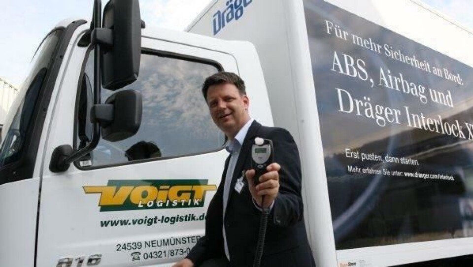 Erik Eidem i spiss for en edruelig transport.