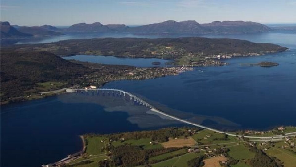 Slik er betongalternativet av Tresfjordbrua visualisert.