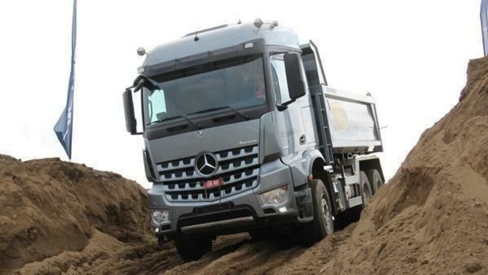 Den norske ordren på 42 Mercedes-Benz Arocs er historisk stor.