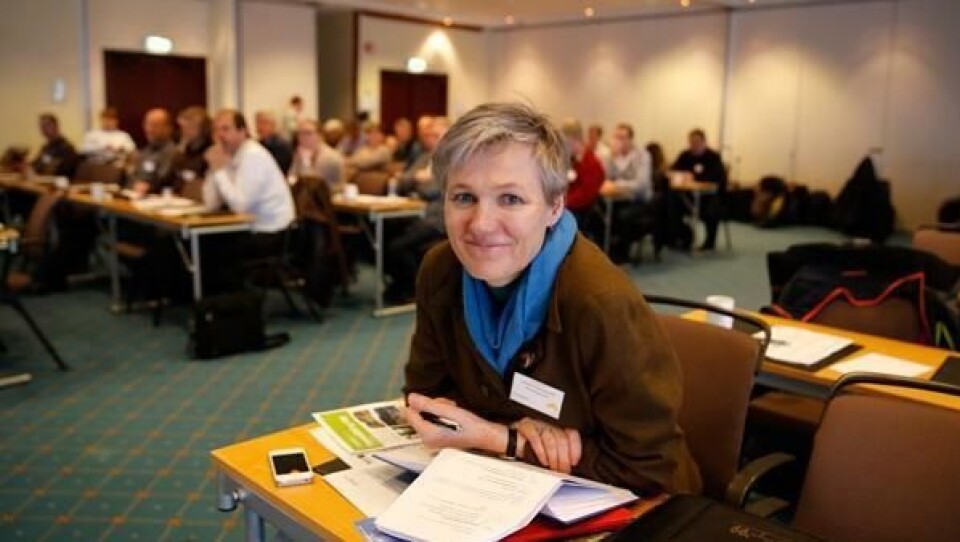 KUNNSKAPSLØFT: Generalsekretær i Norsk Bergindustri Elisabeth Gammelsæter sier stikkord for Høstmøtet i Kristiansand er «kunnskap».