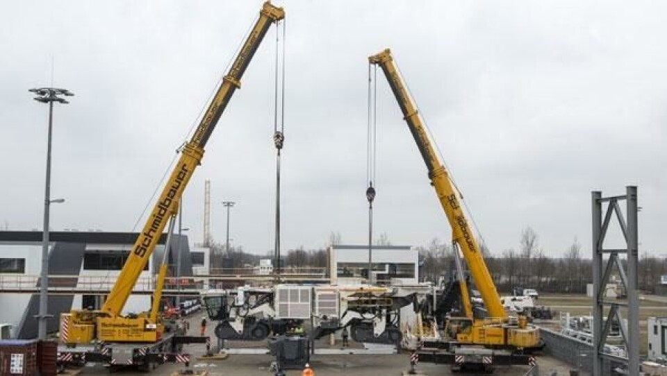 Bauma reiser seg