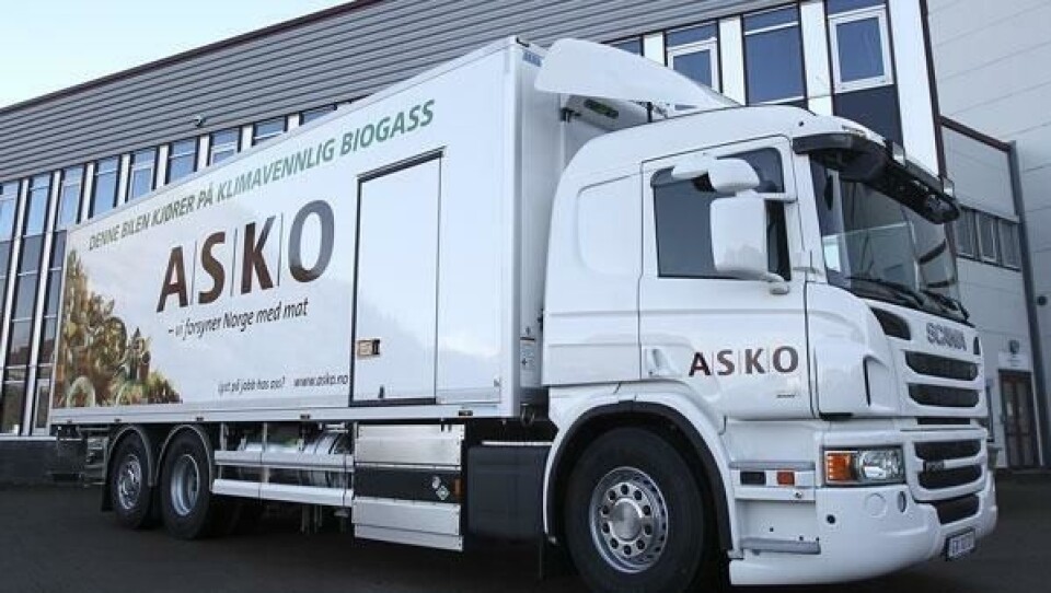 ASKO har mottatt den første gassdrevne Scania P340 med motor sertifisert for Euro 6 i Norge.