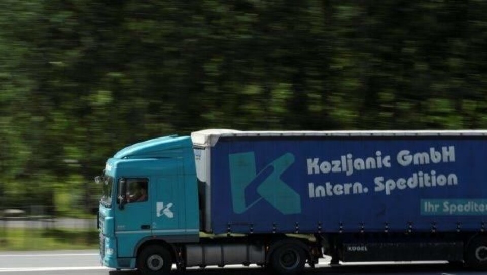 Samferdselsministeren strammer inn kabotasje-virksomheten.