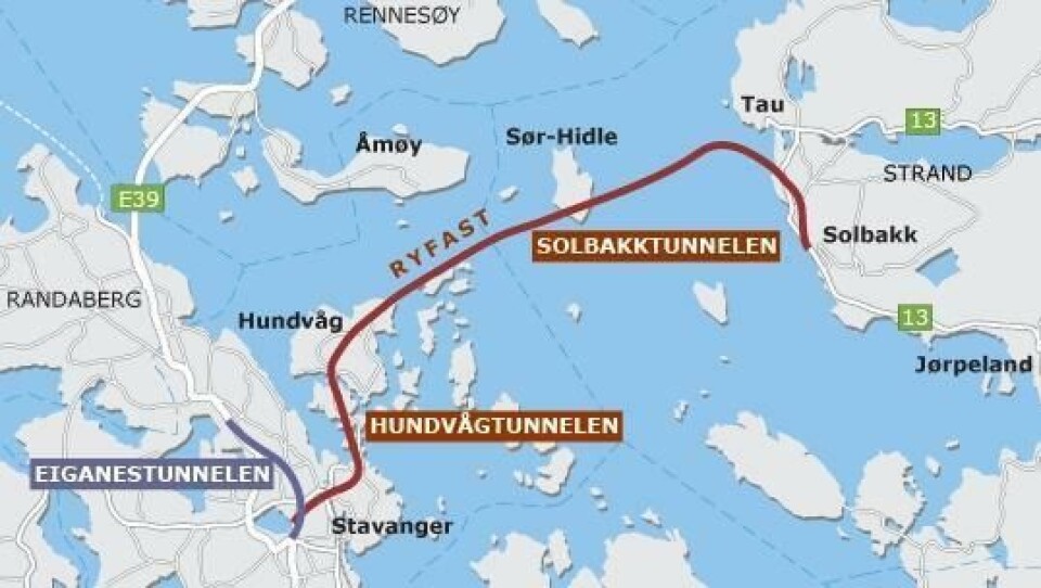 Anbudsrunde på Ryfast-kontrakt