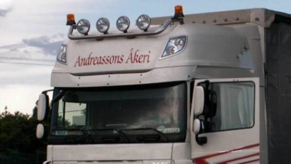 Andréassons Åkeri i retten