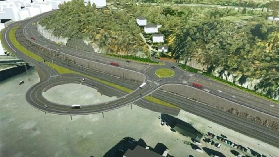 AF Gruppen bygger E18 Sydhavna