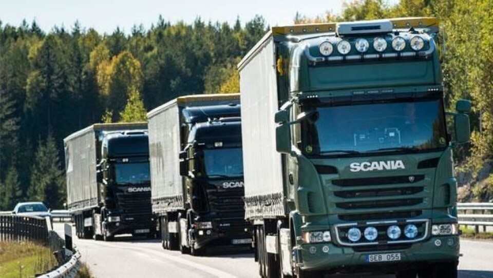 100.000 sammenkoblede Scania-er