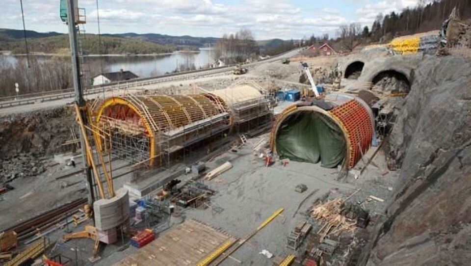 Bilde fra Fellesprosjektet E6-Dovrebanen, FP3.