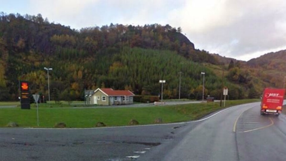 Krossmoen kontrollstasjon.