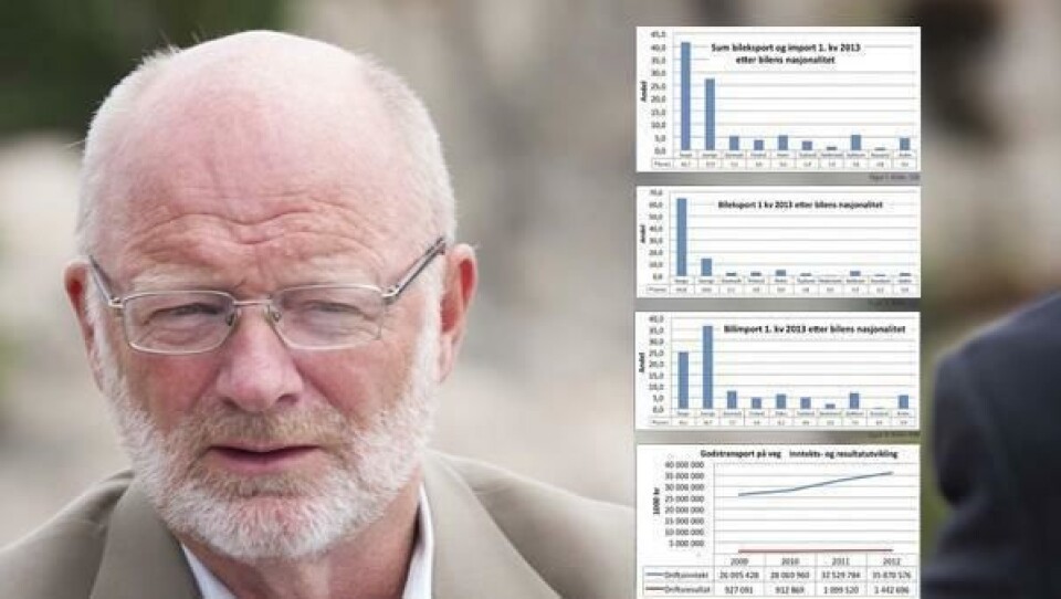 Erling Sæther synes ikke det er noen gode grunner til å frykte for norsk lastebilnæring.