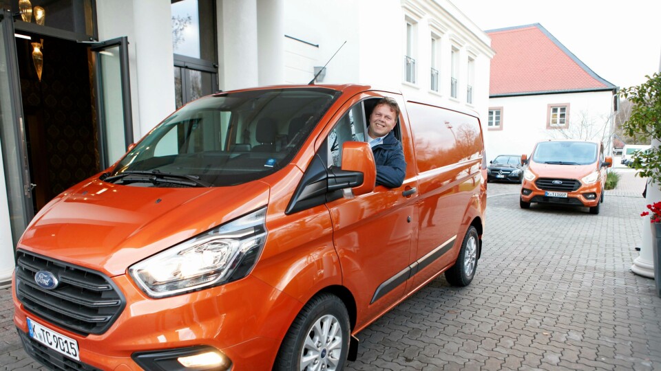 Johnny Løvli i Ford Norge er fornøyd med den nye bilen som kommer til Norge i mars 2018.
