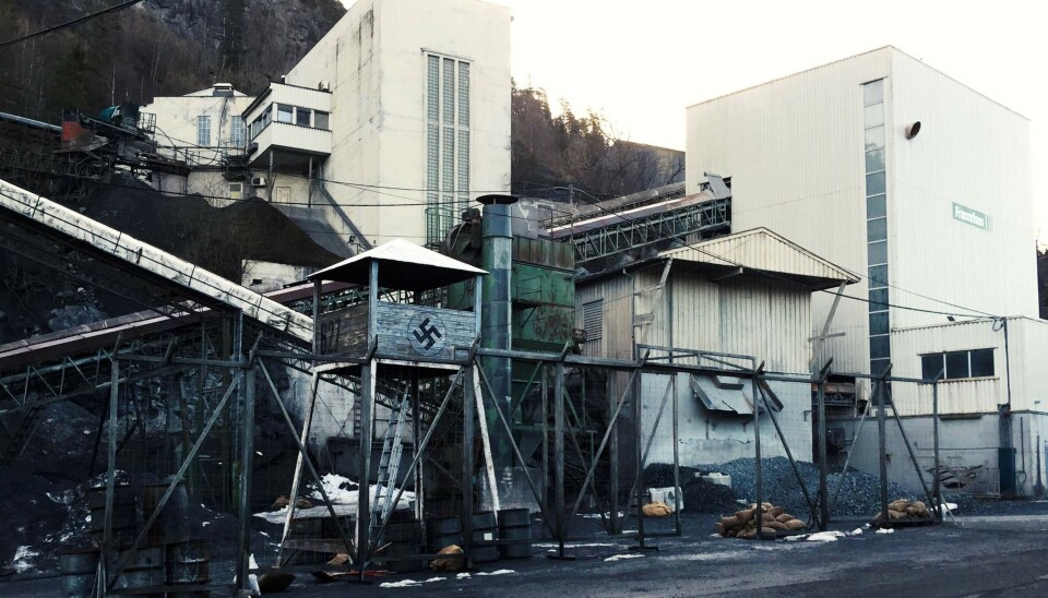 Franzefoss pukk på Steinskogen i Bærum slik det så ut da filmen «Den 12. mann» ble spilt inn.