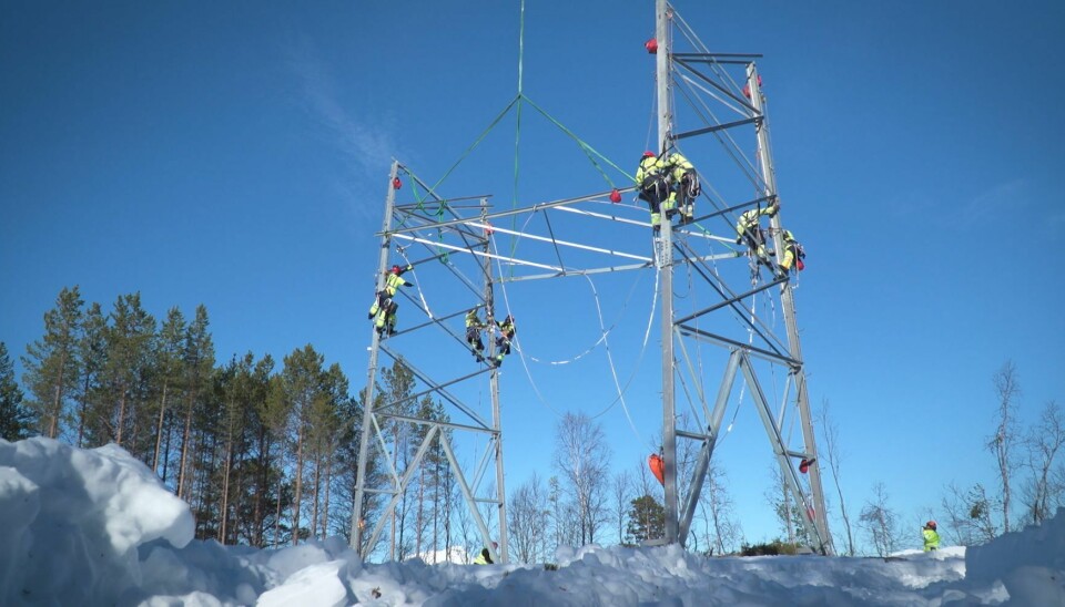 KRAFTINNSATS: I tiden frem til 2025 vil den totale investeringen i stømnettet gi en økt sysselsetting på 30.000 årsverk. 30% skjer regionalt og lokalt.