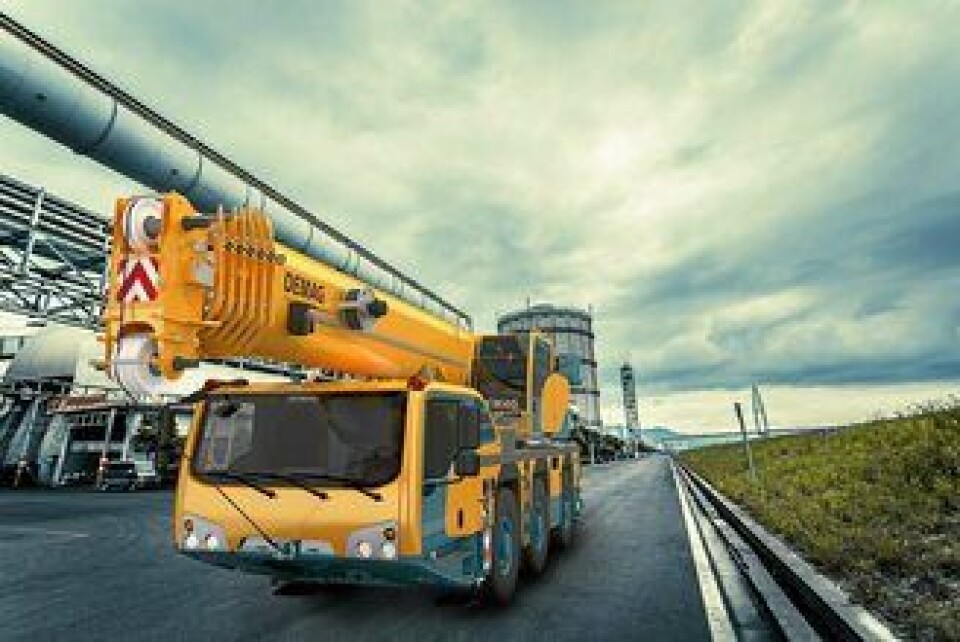 AC 60-3 kan utstyres med 16 meter forlenger.