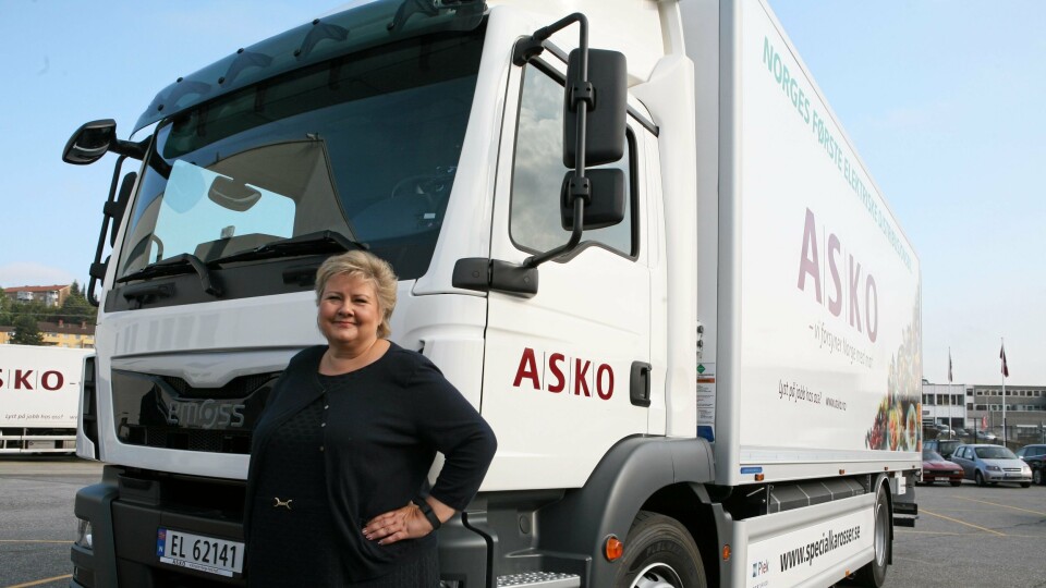 Erna Solbergs nye trepartiregjering lover store forbedringer innen transport og samferdsel. Foto: Per Dagfinn Wolden Erna Solbergs nye trepartiregjering lover store forbedringer innen transport og samferdsel. Foto: Per Dagfinn Wolden