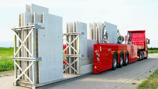 Elementhenger fra Langendorf. Foto: Vestlandske Trailer Elementhenger fra Langendorf. Foto: Vestlandske Trailer