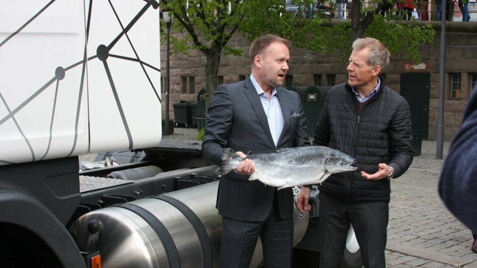 Biogass for tungtransporten til våren