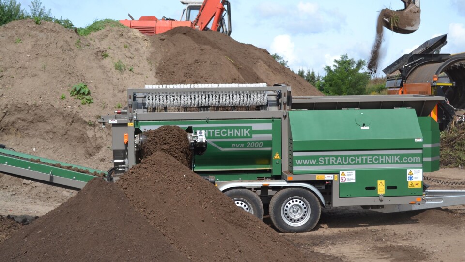 Strauchtechnik eva-2000. Foto: OP System Strauchtechnik eva-2000. Foto: OP System