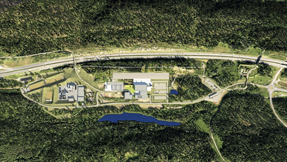 Illustrasjoner på beredskapssenteret på Taraldrud.