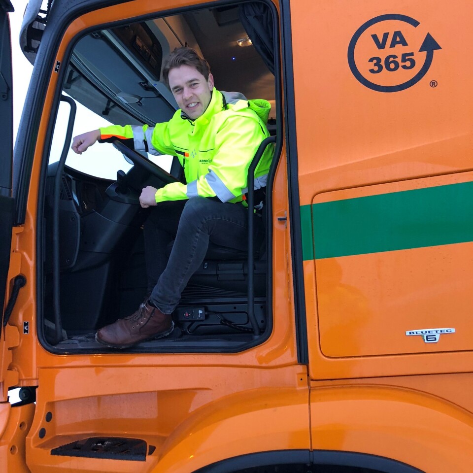 Daglig leder i Arnkværn Miljø og Renovasjon Oslo AS, Christian Persson.